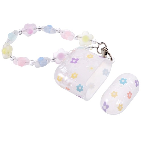 Wireless Earphone Case Decorative Earbud Protector with Bracelet Lanyard - 第 2/12 張圖片