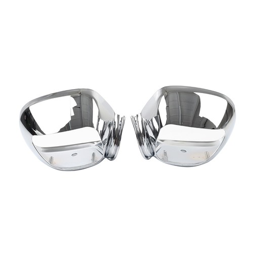 Rear View Side Mirror Housing Case Cover For Honda GL1800 GOLDWING 01-11 Chrome - Picture 5 of 9