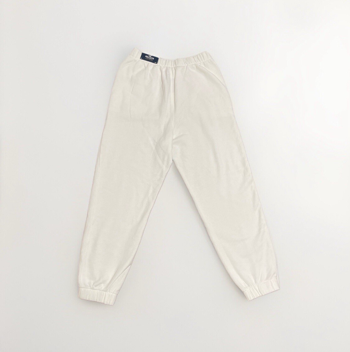 【Discovery】Jogger Flat W/White 0692. Sherpa Recovery Sweats - Ivory Cream/White – ASRV