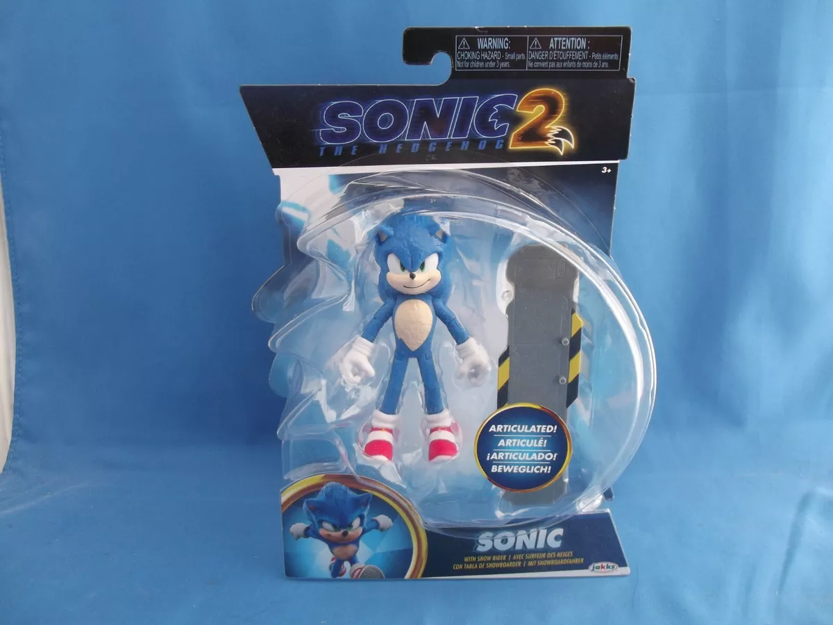  Sonic the Hedgehog 2 The Movie 4 Articulated Action Figure  Collection (Sonic) : Toys & Games