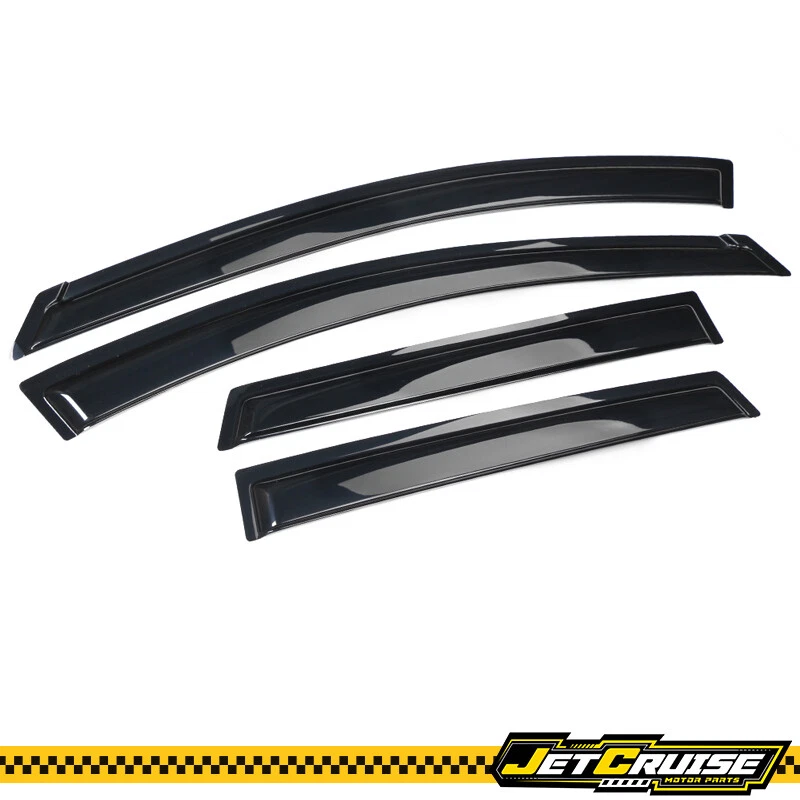 Se adapta a 09-13 Nissan Rogue 14-15 Rogue Select acrílico viseras de ventana protector solar de lluvia Foto 4 de 4