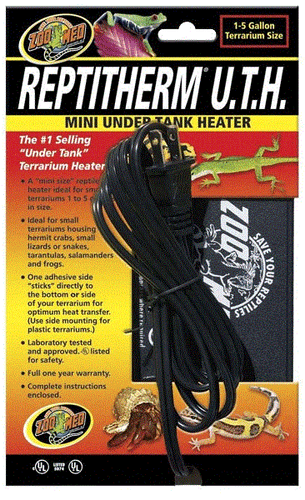 Zoo Med Repti Therm Undertank Heater - Mini (1 To 5 gallons)