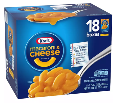 Original Kraft Macaroni and Cheese Dinner {7.25 oz., 18 pk.} | eBay