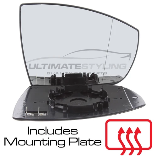 Wing Mirror Glass Ford Kuga 2008-2013 Heated Aspherical Drivers Side Right Hand
