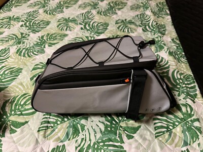 Hereneer 4-in-1 Bicycle Pannier Rack Bag, 5L Waterproof & Reflective B38