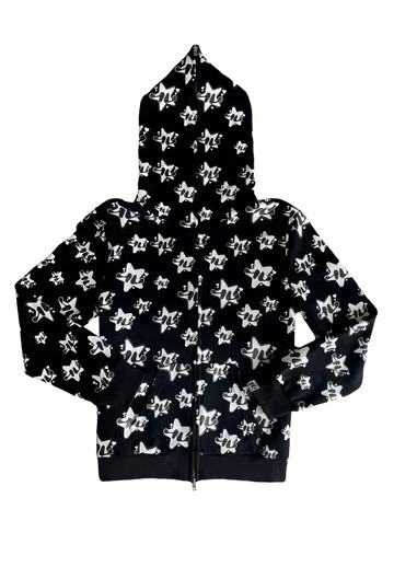 Hoodies for men black and white sales