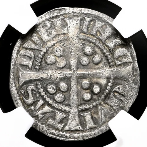 IRELAND. Edward I "Longshanks", 1297-1302, Penny, Dublin, S-6247, NGC VF Details