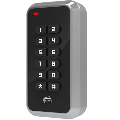 125khz Wiegand 26/34 Bits Card Reader Keypad Metal Enclosure Outdoor Rated IP65