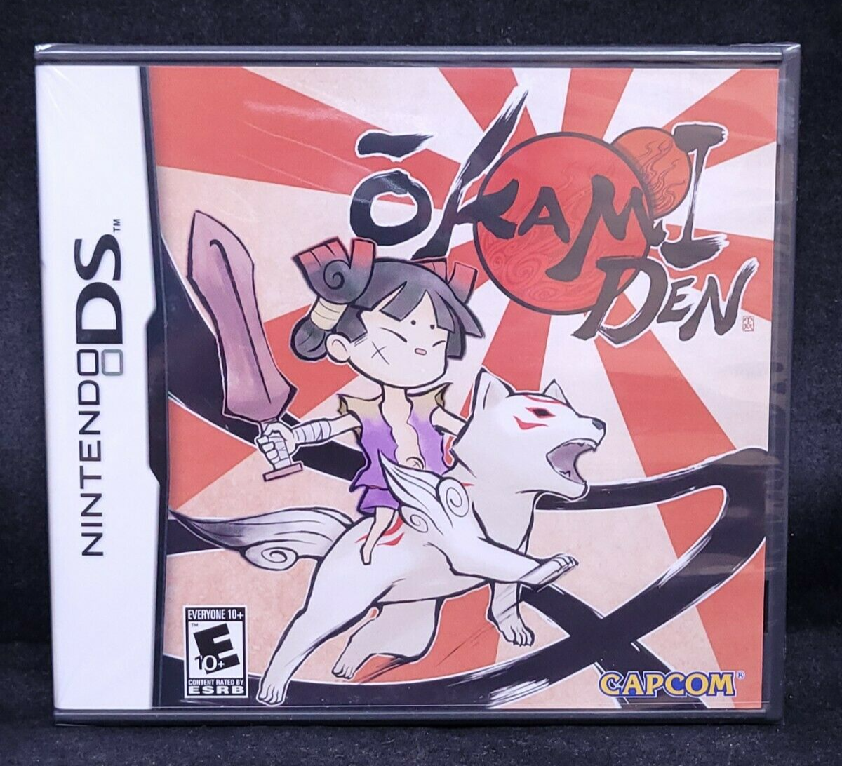 In the Nintendo DS game *okamiden* the sequel/spinoff of the hit