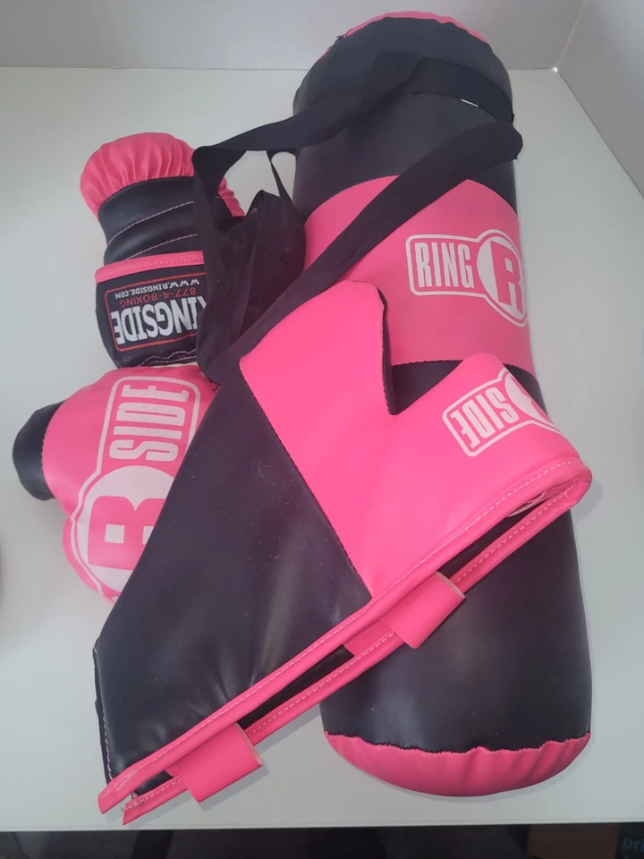 Juego de regalo de boxeo Ringside para niños (2-5 años) rosa Foto 4 de 4