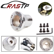 Club Car DS Golf Cart Chrome Steering Wheel Hub Adapter 5/6 Hole 1985 to Current