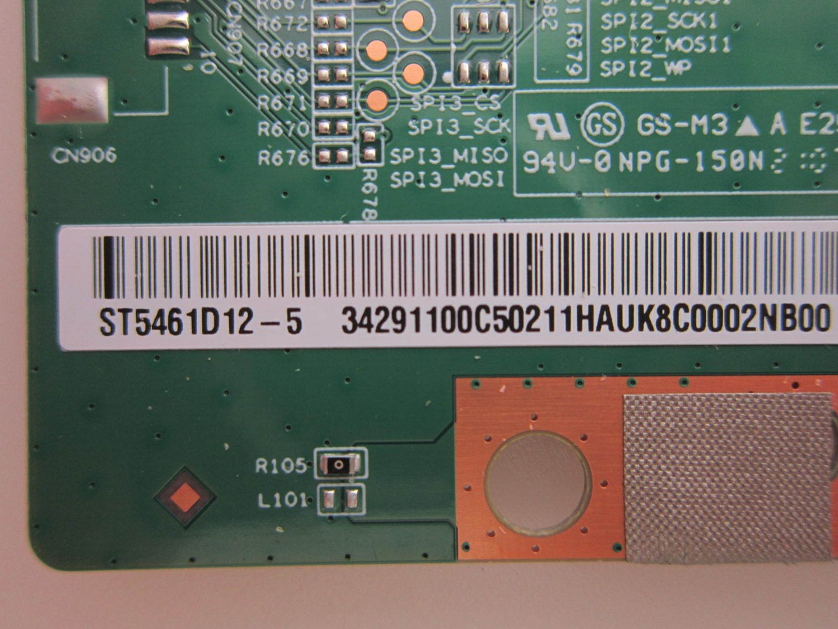 JVC LT-55MAW804 T-Con Board 34.29110.0C5 (ST5461D12-5) | eBay