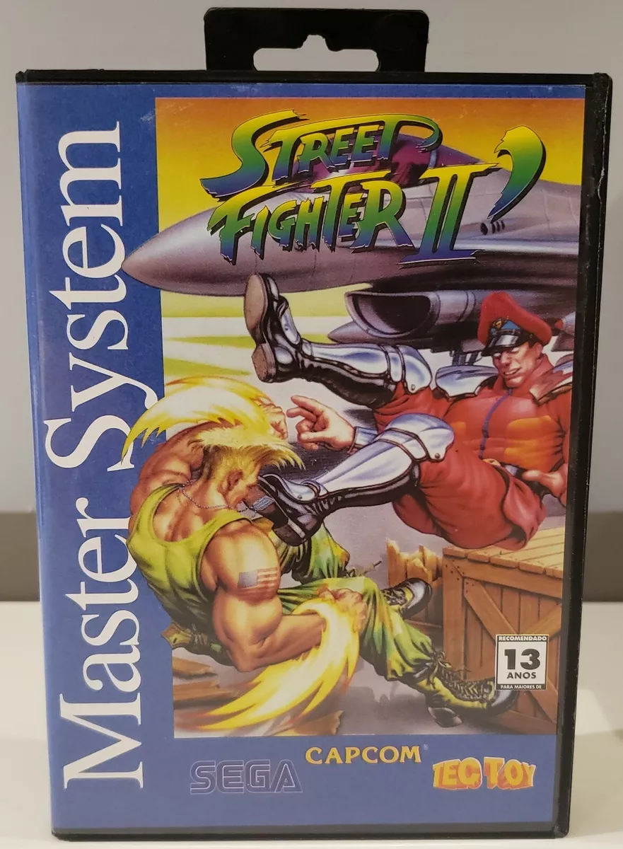 Sega Master System Tectoy : Street Fighter 2 Tectoy exclusive game