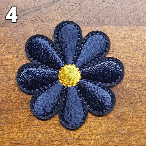 Flicken zum Aufbügeln Bügelflicken Aufbügler Blume Patches Stoff Aufbügelflicken - Bild 5 von 23