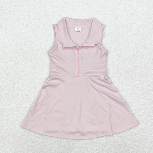Sibling Baby Girls Athletic Zip Active Wear Work Out Dresses - Picture 8 of 24