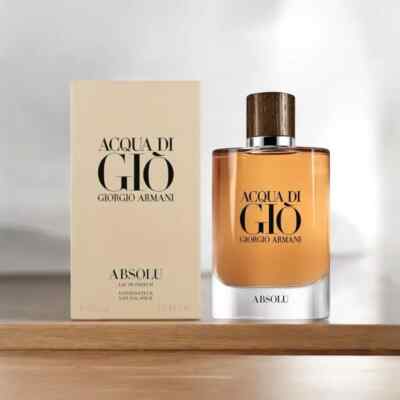 Giorgio Armani Acqua Di Gio Absolu 4.2oz 125ml EDP Men's Eau de Parfum Spray