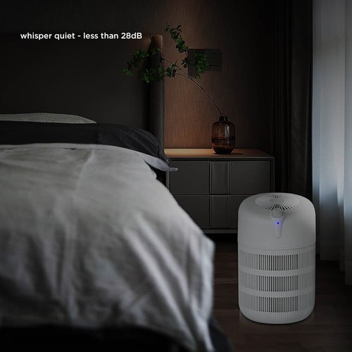 4-in-1 360° Air Purifier Tower HEPA13 Filter Catalyst Filter UV light 15 m² - Picture 12 of 14