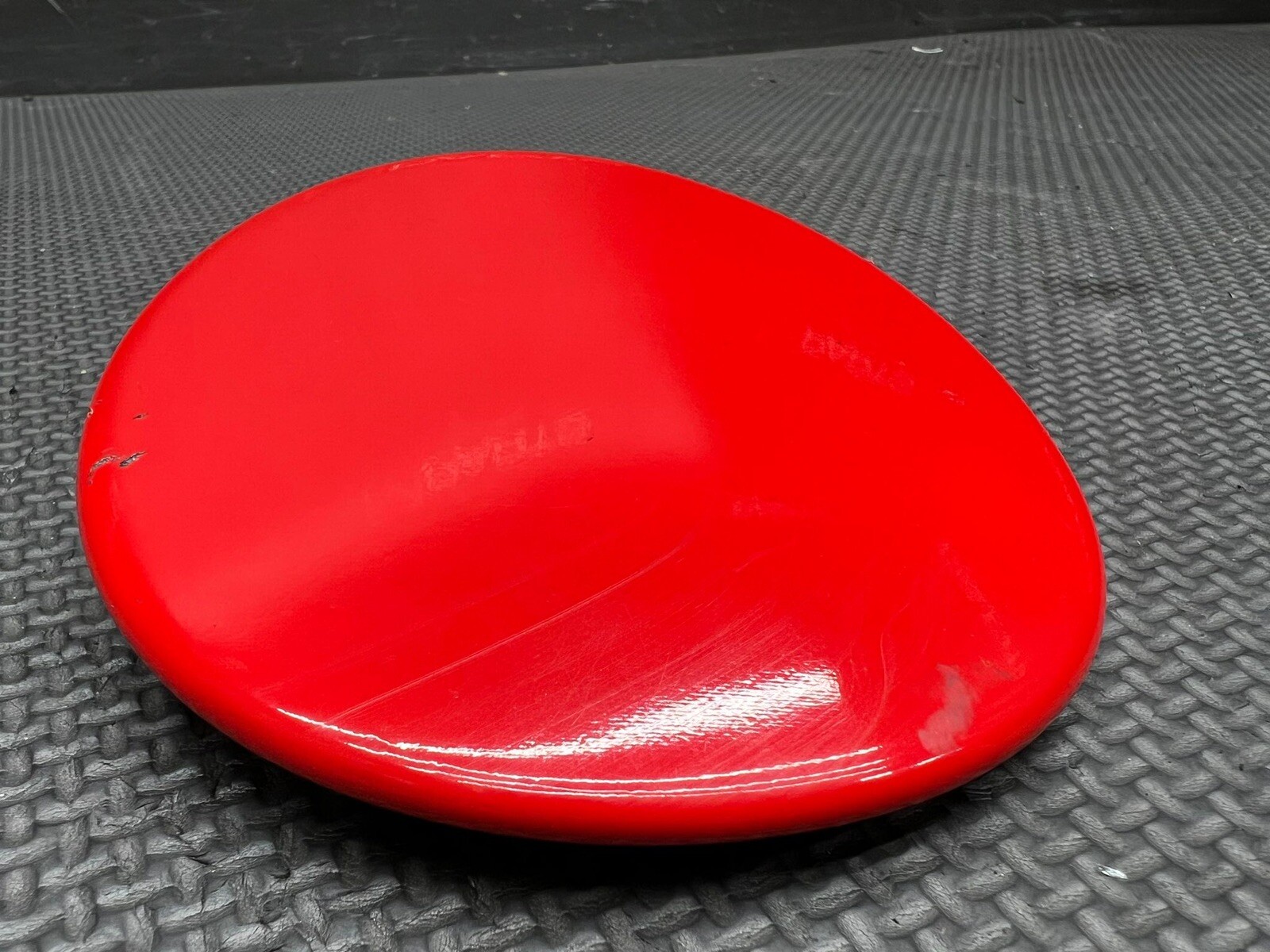 10-15 Ferrari 458 Italia Gas Filler Cap Cover Trim Housing Nero Daytona Wrapped