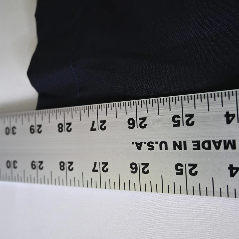 Ermenegildo Zegna 32x30 Navy 100% Wool Regular Sartorial Uniform 75U112 Pants - Image 4 of 4