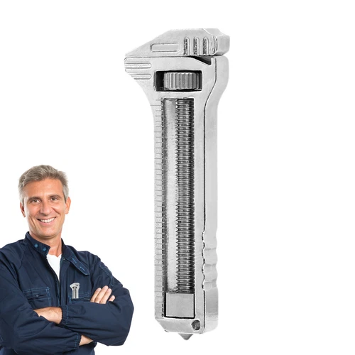 Pocket Wrench Multitool Compact Titanium Screwdriver Tool for Fishing, Adventure - Picture 3 of 14