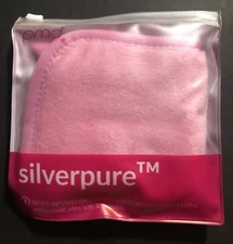 New PMD Beauty SILVERPURE Silver Infused Antibacterial Makeup Removing Cloth