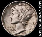 1941 Silver Mercury Dime - Scarce  High Grade  Lustrous  No Reserve  #i6387
