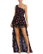 Mac Duggal Ruffled High-Low Dress Women's 2