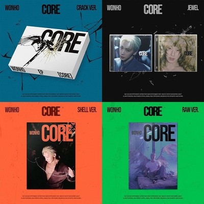 MONSTA X WONHO [CORE] EP Album ALL VER SET(Set of 5 albums/Total)+GIFT OFFICIAL
