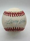 Larry Doby  Signed Autographed Official American League Baseball JSA COA