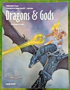 Dragons & Gods Palladium Fantasy RPG Sourcebook, 2nd Edition - Paperback 1996