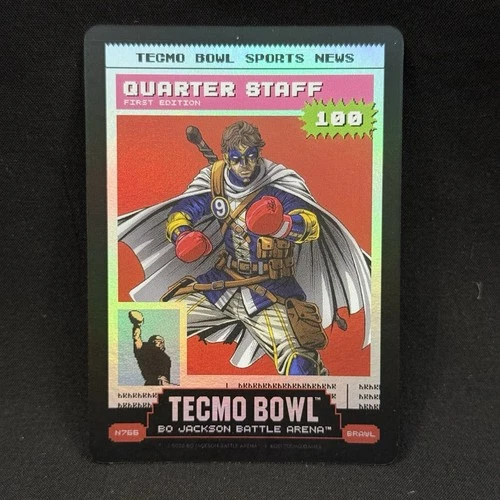 2026 Bo Jackson Battle Arena Tecmo Quarter Staff News Brawl N766 Power 100