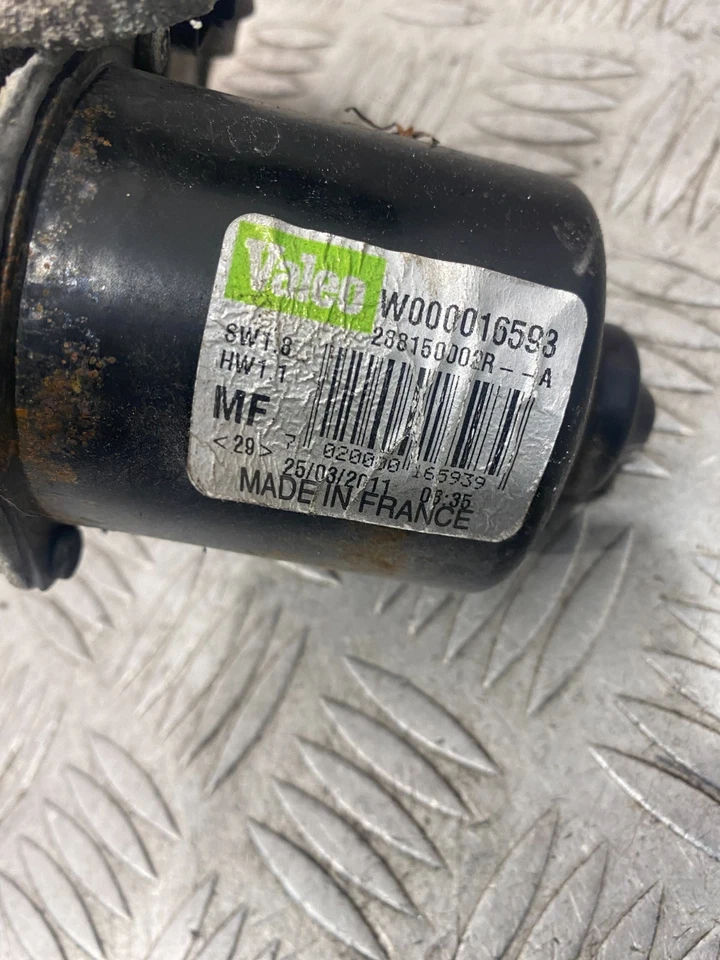 2009 RENAULT ЖИВОПИСНЫЙ ПЕРЕДНИЙ ВОДИТЕЛЬ СТОРОНЕ СТЕКЛООЧИСТИТЕЛЬ МОТОР 288150002R #10 - Изображение 2 из 3