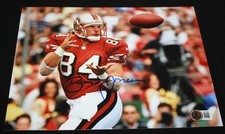 Brent Jones signed 8 x 10, San Francisco 49ers, Beckett BAS BU57005