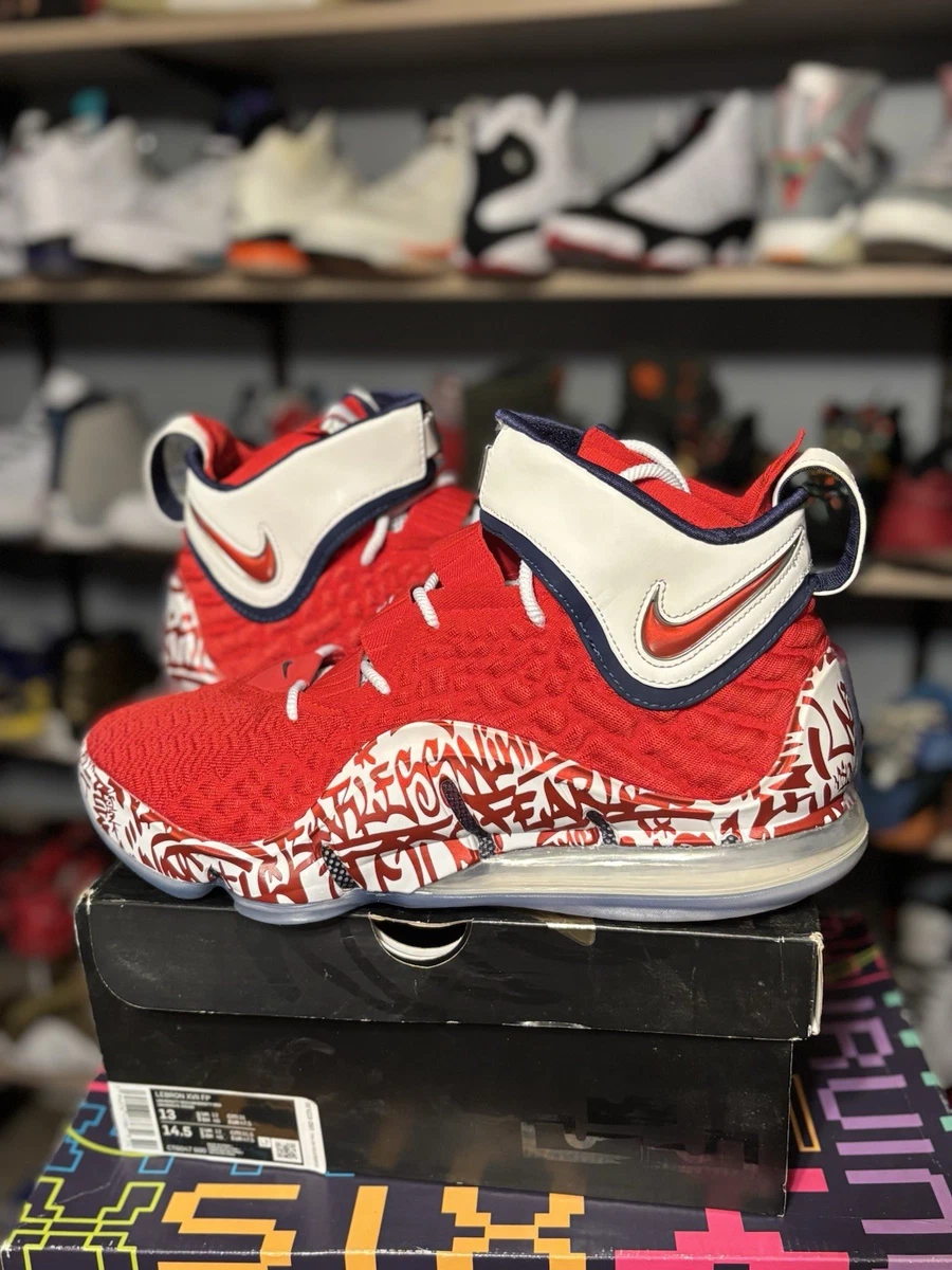 Las mejores ofertas en Nike LeBron 17 LeBron 4 Red Graffiti | eBay