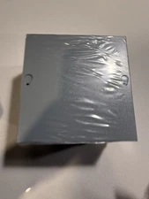 Wiegmann SC060604 NEMA 1 Wallmount Pull Box With Knockouts – 6”x6”x4” Gray Steel