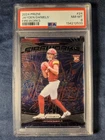 2024 PANINI PRIZM FIREWORKS JAYDEN DANIELS ROOKIE CARD #24 PSA 8