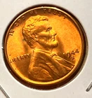 1944-S Lincoln Wheat Cent Penny GEM RED BU From an Original Bank Roll
