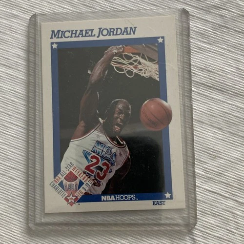 1991-92 NBA Hoops Michael Jordan #253 All-Star Weekend Chicago Bulls Card