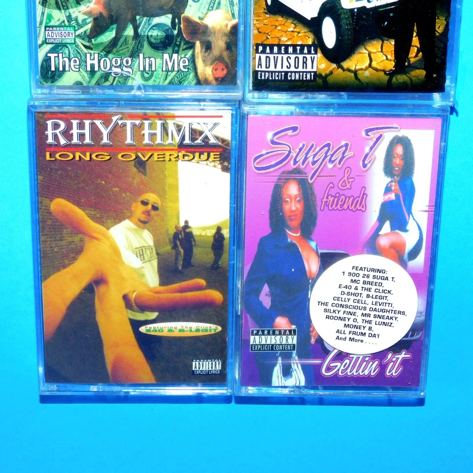 SICK WID IT RECORDS COMPILATION+ D-SHOT+ SUGA T+ RHYTHM X--SEALED CASSETTES - Image 3 of 4