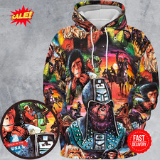 Planet of the Apes All-over Print Hoodie