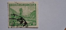 Znaczek pocztowy Chile 1962 Promocja turystyki stemplowane