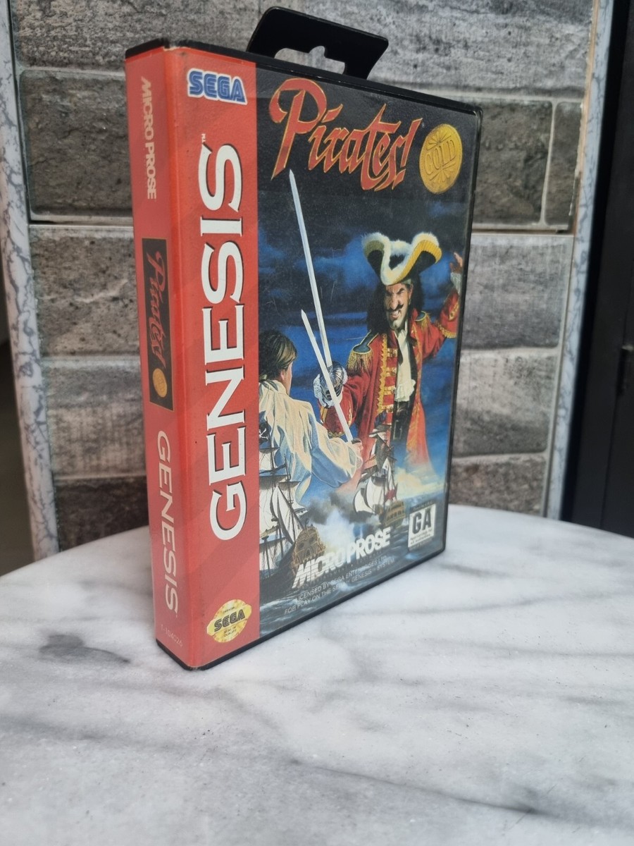 Pirates Gold Sega Genesis Very Rare Game , 100% AUTHENTIC Pirates Gold Sega Genesis Very Rare Game , 100% AUTHENTIC