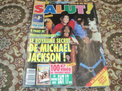 #SALUT - 1993/147 MICHAEL JACKSON SHANNEN DOHERTY  HELENE ROLLES BRUEL VOISINE