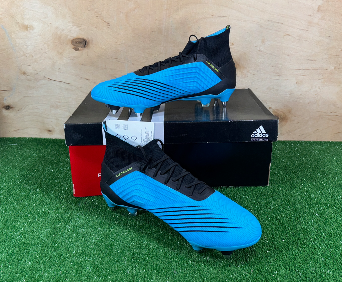 Adidas Predator 19.1 SG F99988 Elite US8 UK7.5 Blue boots Cleats