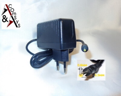 Netzteil Ladegerät Trafo 5V / 6V 1A 1.5A 1.7A 2A 2.4A 2.5A 2.6A Max. 3A 2.5*0.8
