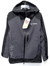 Adidas Womens Terrex Xperior 2L Insulated RAIN.RDY Jacket Black/Carbon SZ.M 400