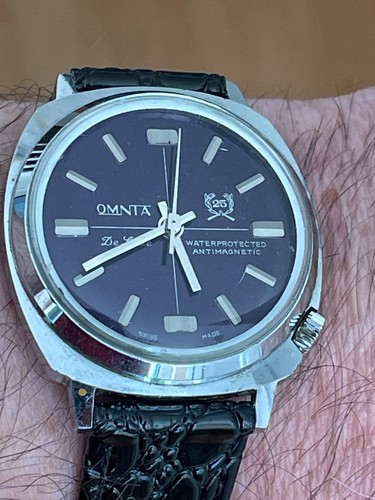 Vintage Omnta De Luxe Swiss Mechanical Watch B118 - Picture 2 of 5