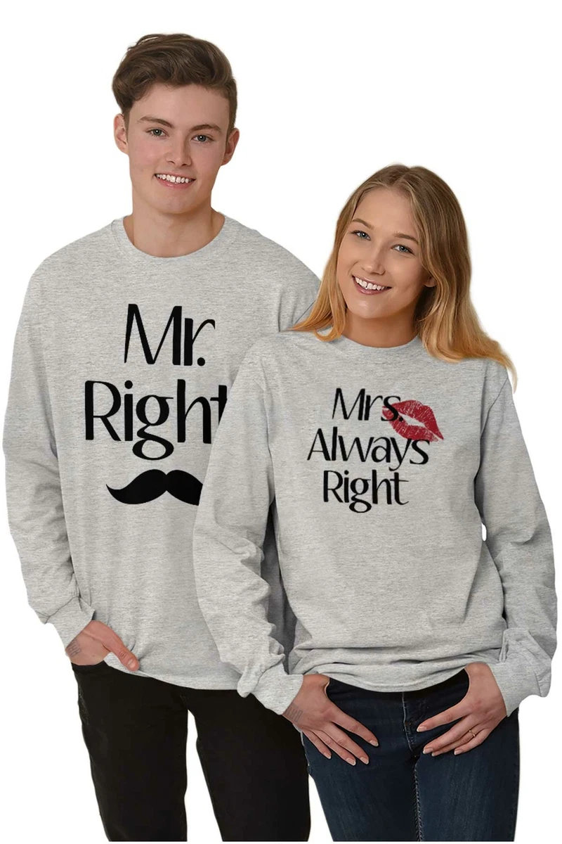 cute husband and wife shirts