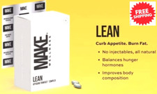 Make Wellness "LEAN" BioActive PEPTIDES: Reduces Hunger Burns Fat Improve Body