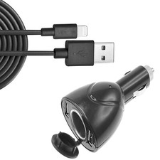 6ft Long Cable 2-Port USB Charger Power Cord DC Socket Adapter for Tablets